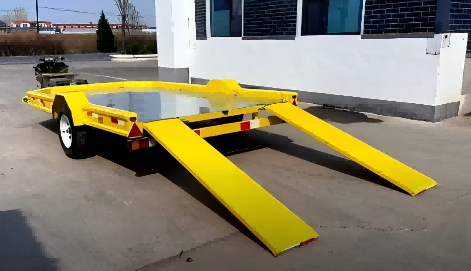 Leantóir flatbed acastóra singil 1.5 tonna
