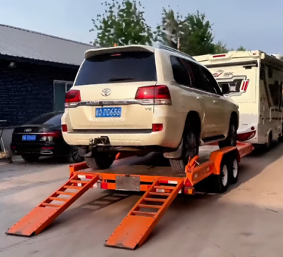 Leantóir Flatbed 3 Ton Tandem Acastóra